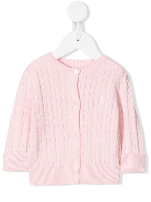 Cardigan bambina rosa RALPH LAUREN KIDS | 310543047006